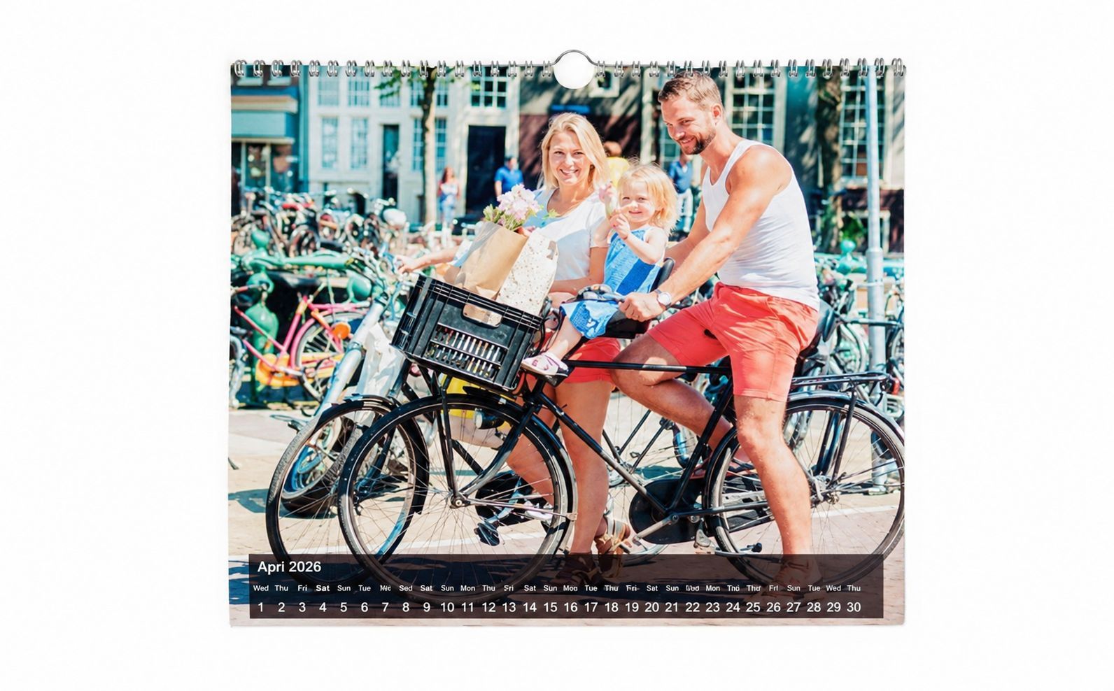 Fotokalender met grote fotos